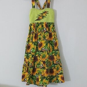 Grateful Dead InspirAnd ed Twirl Dress Girls Size 4t 5t